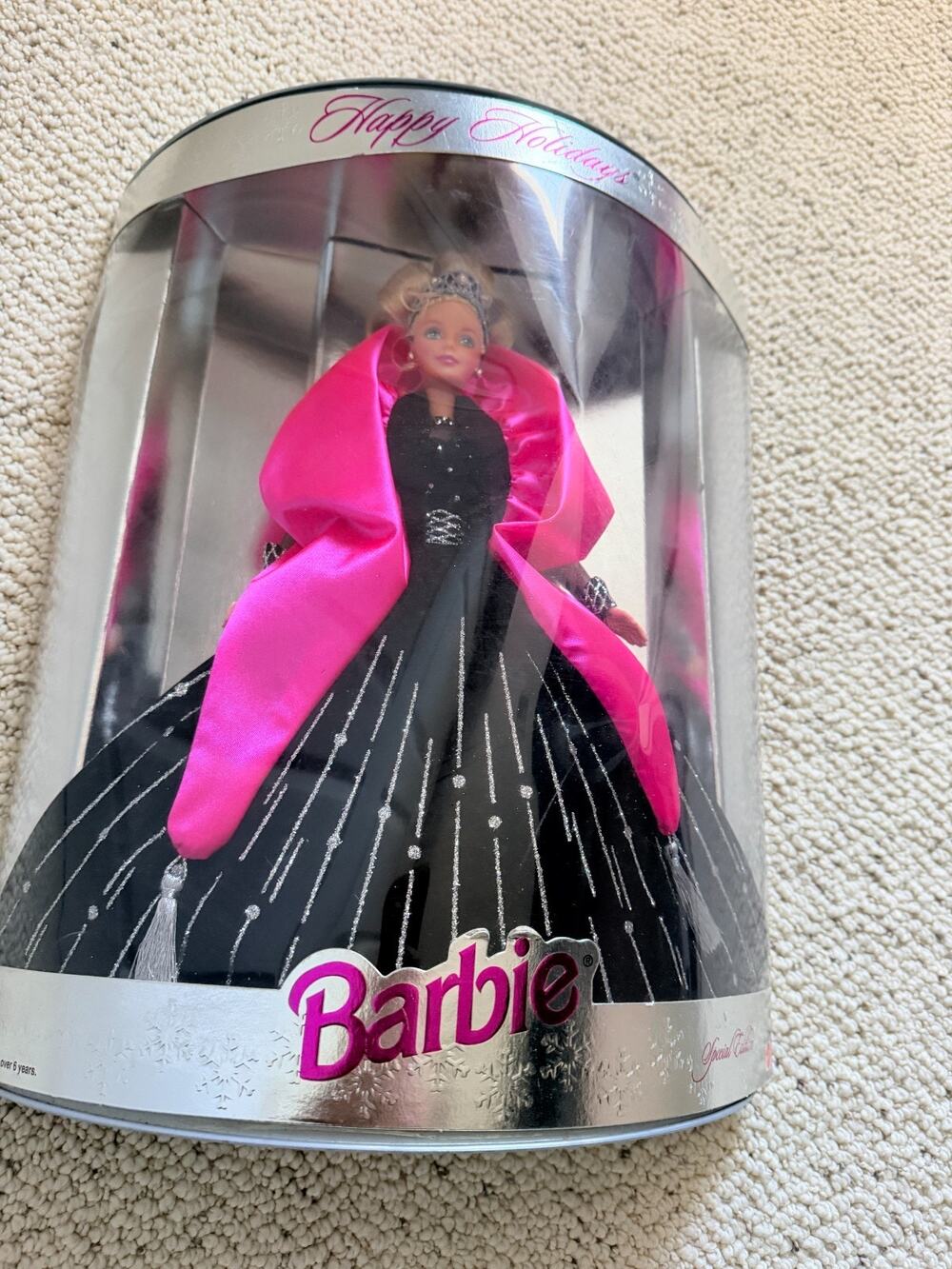 Vintage 1998 Happy Holidays Barbie Special Edition NRFB 20200